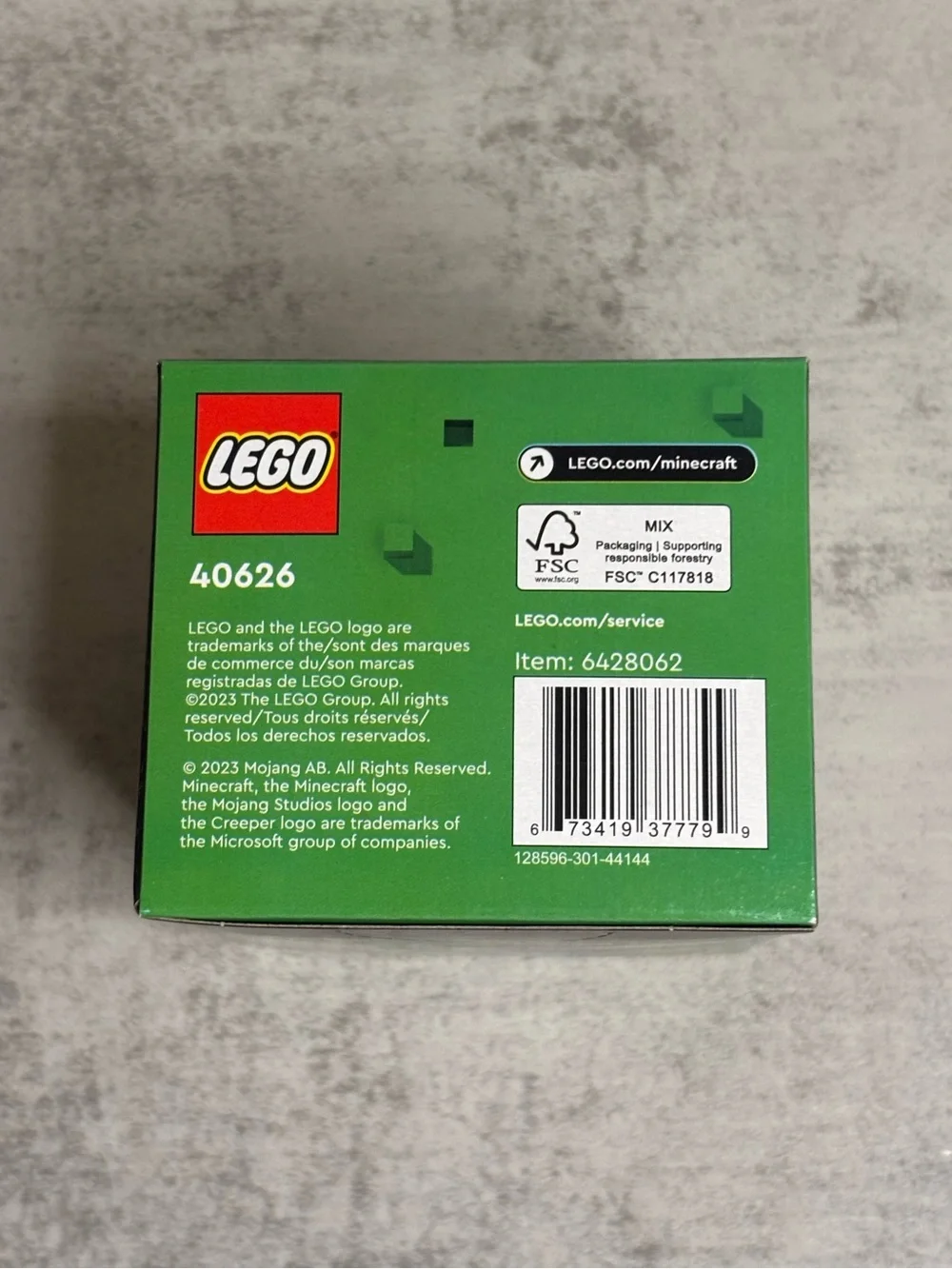Lego BrickHeadz Minecraft Zombie Set (#40626)
